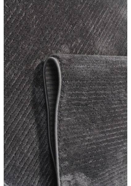 Veron 3604 Antrasit Yumuşak Dokulu Salon Antre Mutfak Yatak Odası Halı Yolluk