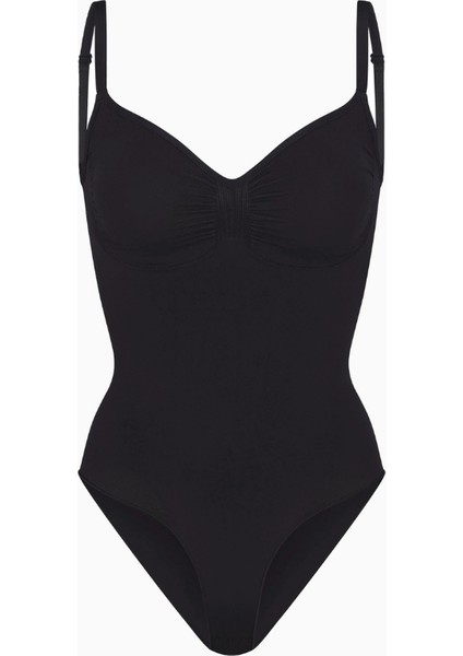Seamless Sculpt Brief Bodysuit, Dikişsiz, Şekillendirici ve Konforlu Kadın Body