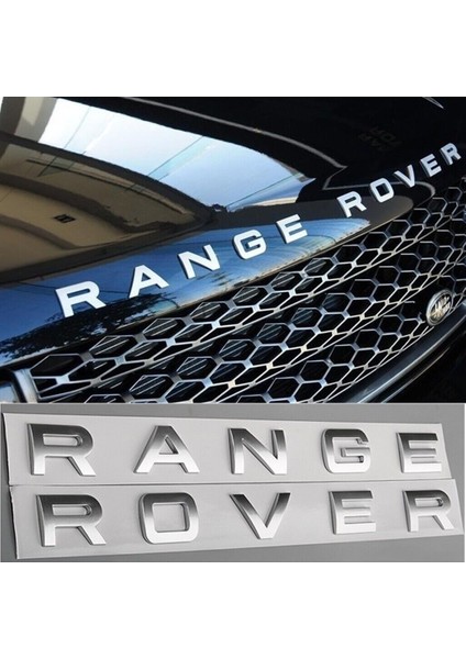 Range Rover Ön Kaput Üstü Yazı