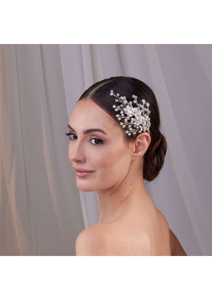 Kristal Boncuklu Gelin Saç Aksesuarı – Çift Taraflı Zarif Tasarım, 2'li Paket fırsatları