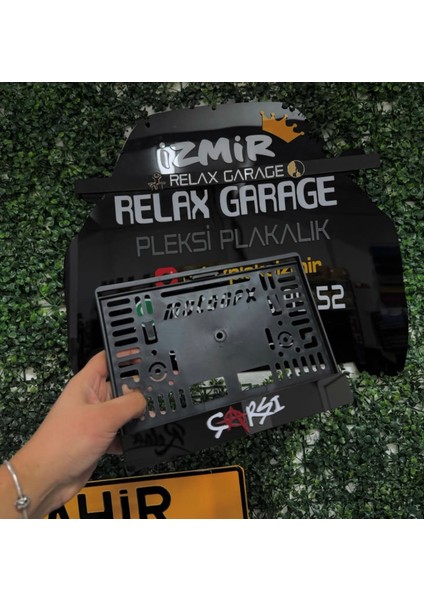 Çarşı Amblemli Motor Pleksi Plakalık