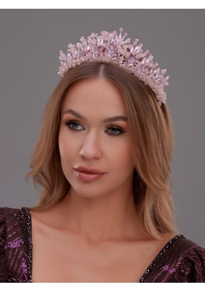 Kristal Gelin Tacı – Işıltılı ve Zarif Taç Modeli