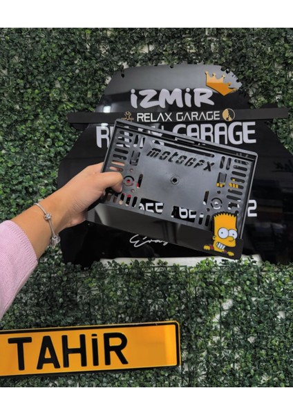 Simpson Motor Pleksi Plakalık