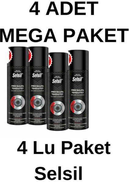 Balata Spreyi 500 ml 4 Lu Paket
