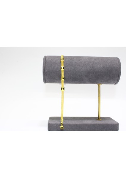 14 Ayar Altın Bileklik Piramit Model fiyatları