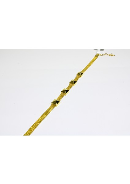 14 Ayar Altın Bileklik Piramit Model indirimleri