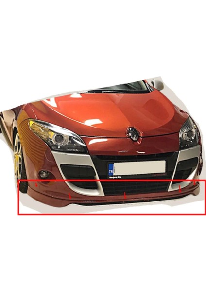 Megane 3 2 Parça Ön Ek (( Boyasız ))