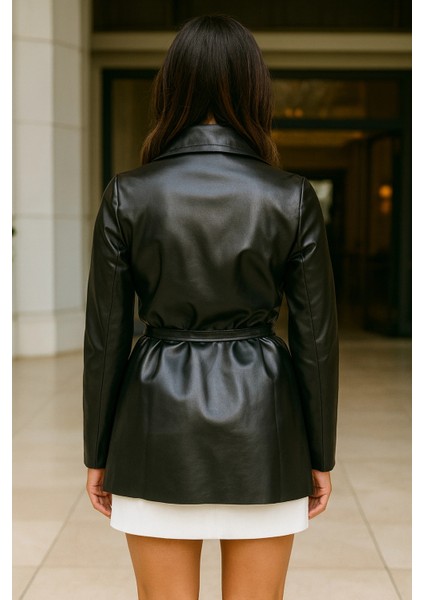 Manchester File Dantel Suni Deri Tasarım Ceket fiyatları