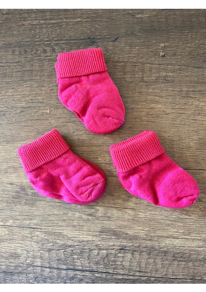 Yenidoğan Kız Erkek Bebek Çocuk 3'lü Çorap fiyatları
