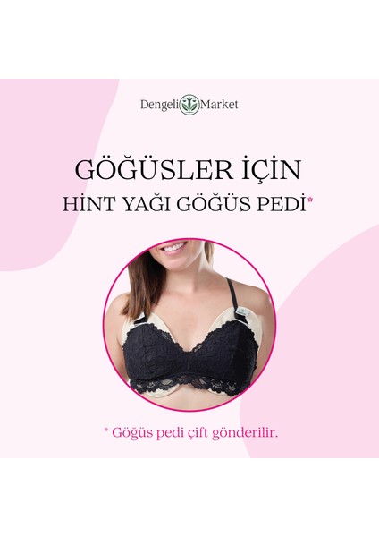 Göğüsler Için Hint Yağı Göğüs Pedi