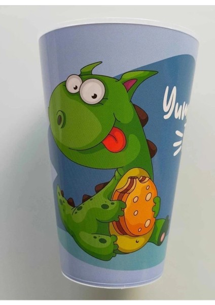 Kendinden Pipetli Kamışlı Gcups Bardak 400 ml G258