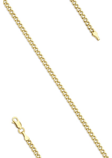 14 Ayar Altın Ince Gurmet Bileklik 2.55 mm