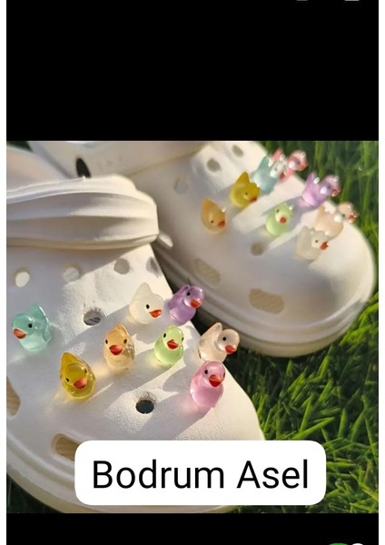 Crocs Jibbitz Terlik Süsü Ördekler 5 Adet Aydınlatma Ördekleri fırsatları
