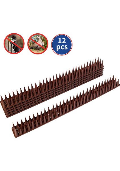 Dış Mekan Bariyer Kuş Kedi ve Hayvan Koruma Bariyeri 6 Metre Kahverengi