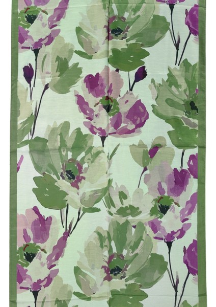 Vav Ipek Soft Pamuk Şal 75X190 cm - Çiçek Desenli fırsatları