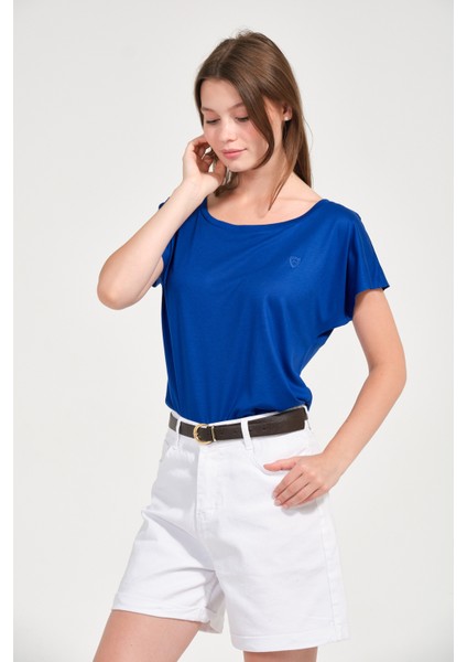 Kadın Regular Fit Tencel Basic Tişört fiyatları