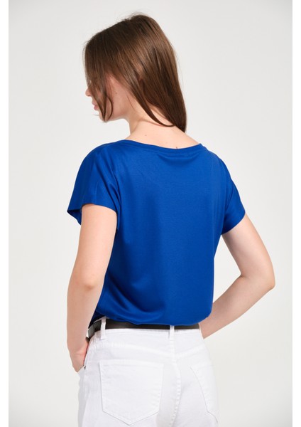 Kadın Regular Fit Tencel Basic Tişört fırsatları