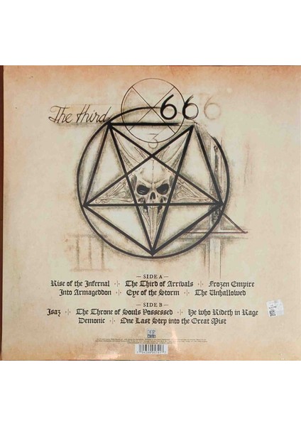 Necrophobic - The Third Antichrist Plak (Lp Booklet & Poster) fiyatları