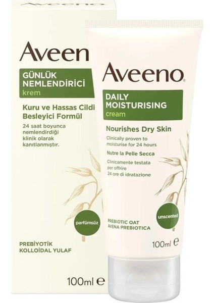 Aveeno Günlük Nemlendirici Krem 100 ml