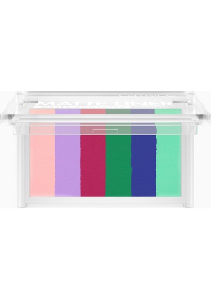 Çok Renkli, Mat, Su ile Etkin Vegan Jel Eyeliner 8.5gr