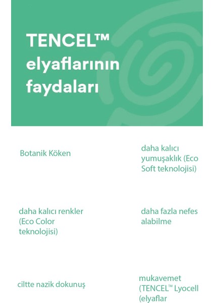 Kadın Regular Fit Tencel Basic Tişört