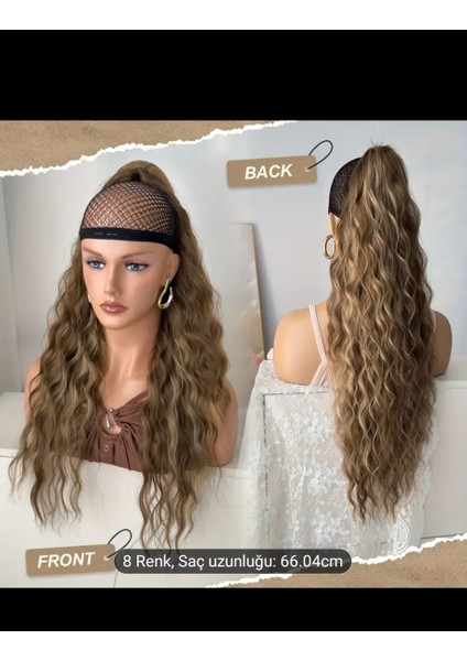 At Kuyrugu Tepelik Takcık Saçlar Fiber Isıya Dayanıklı Takma Saç fiyatları