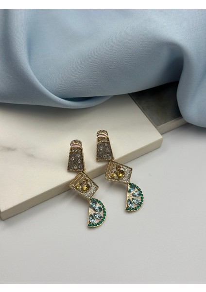 Rengarenk Taşlı Marka Model Limonata Konseptli Sallantılı Tasarım Küte fiyatları