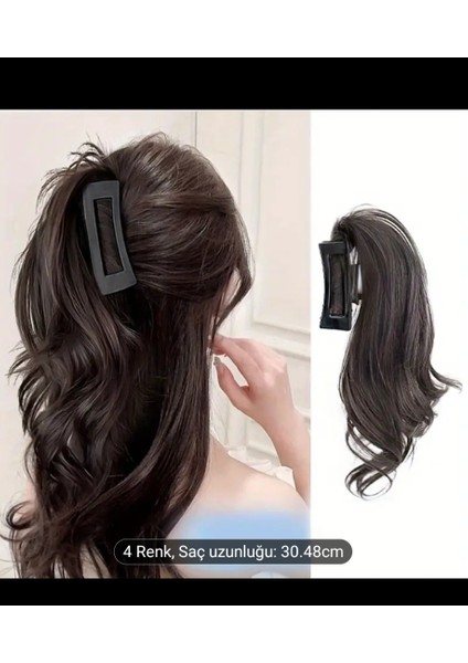 At Kuyrugu Tepelik Takcık Saçlar Fiber Isıya Dayanıklı Takma Saç fiyatları