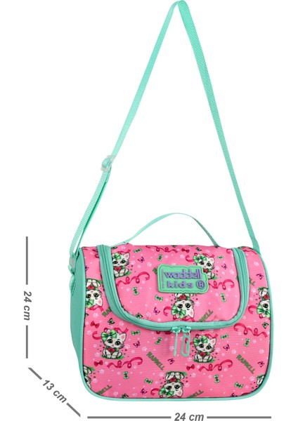 Giza Lisanslı Pembe Kedi Termal Beslenme Çantası modelleri