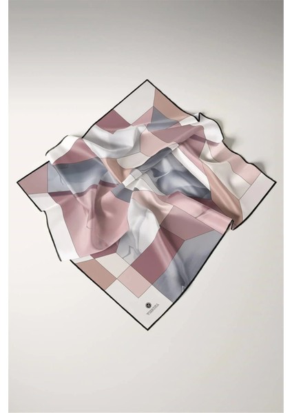 Twill Ipek Eşarp Pudra Gri fiyatları