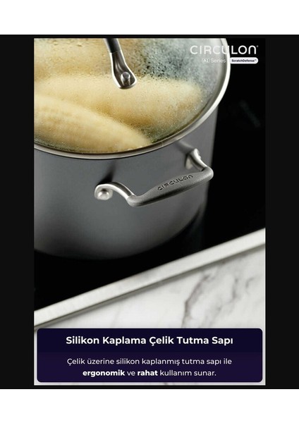 Cam Kapaklı Xl Derin Tencere 24 cm indirimleri