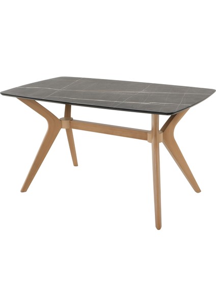 80X140 Siyah-Ceviz Salon ve Mutfak Masası Viktoria Model fiyatları