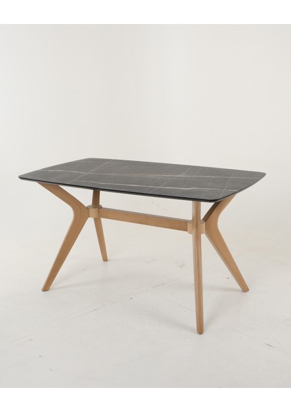 80X140 Siyah-Ceviz Salon ve Mutfak Masası Viktoria Model indirimleri