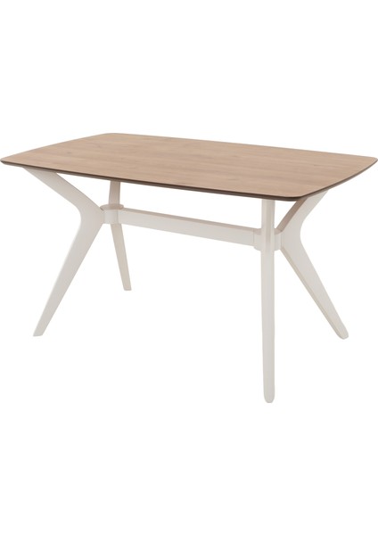 80 x 140 Mutfak Masası Ceviz-Krem Mdf Salon ve Mutfak Masası Viktoria Model fiyatları