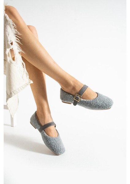 Kadın Kışlık Kemerli Tokalı Peluş Yünlü Tüylü Çeyiz Bohça Pofuduk Ev Içi Dış Mekan Babet modelleri