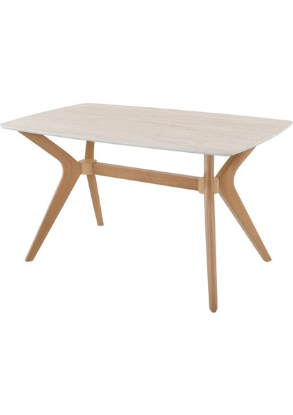 80 x 140 Mutfak Masası Traverten-Ceviz Mdf Salon ve Mutfak Masası Viktoria Model fiyatları