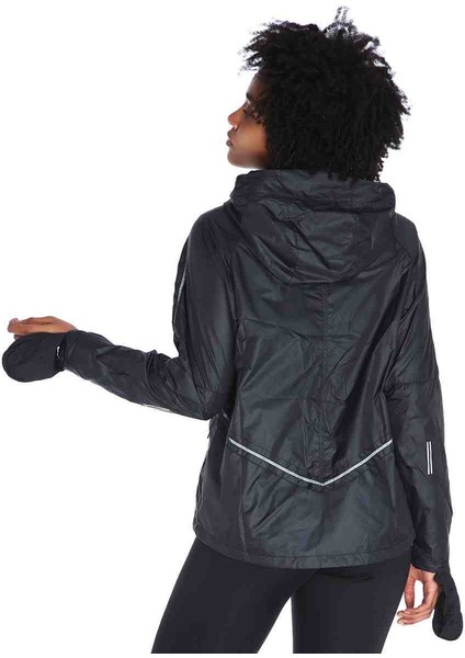 shield Full-Zip Hoodie Kadın Siyah Koşu Ceket CU3385-010 fırsatları