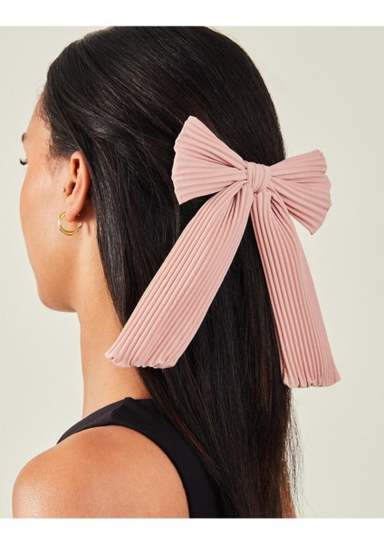 Pleated Bow Pink indirimleri