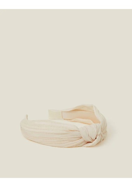 Düğümlü Taç Krem