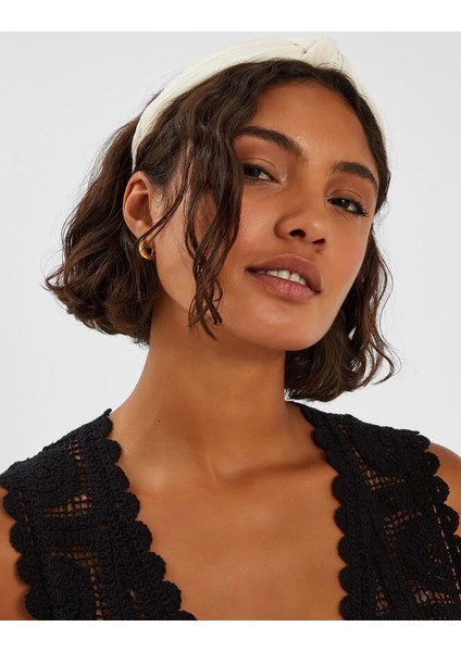 Düğümlü Taç Krem modelleri