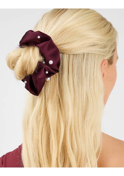 Inicili Saten Lastik Toka Bordo modelleri