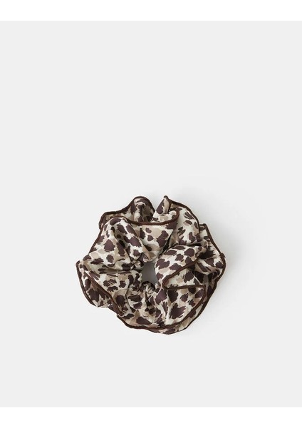 Double Leopar Saç Lastiği
