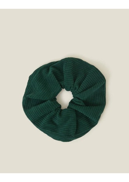 Kadife Lastik Toka Yeşil