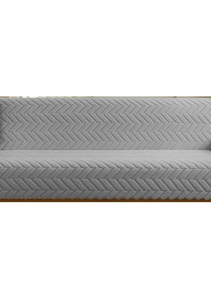 1 Adet Royam Peluş Pamuklu Sünger Tabanlı Kaymaz Koltuk Çekyat Örtüsü 160 x 210