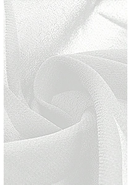 Kadın Siyah Beyaz Transparan Belden Bağlamalı Pareo 2'li