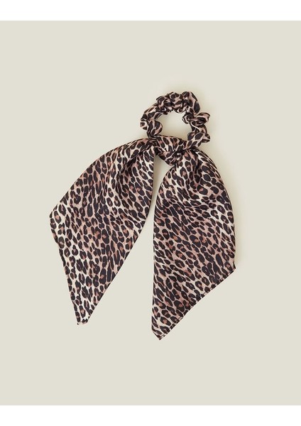 Leopar Kurdele Saç Lastiği