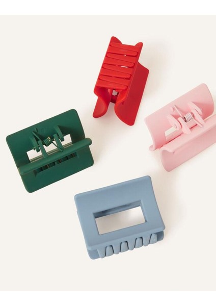 4 x Matte Square Cla Brıghts-Multı