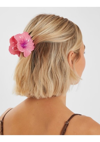 Hibcus Çiçeği Toka Pembe