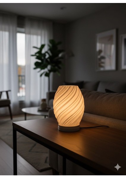 Modern Masa Lambası – Azelia Tasarım, Estetik ve Şık Dekoratif Aydınlatma Abajur