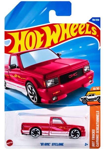 Tekli Arabalar 91 Gmc Syclone JBB89 Kısa Kartonet